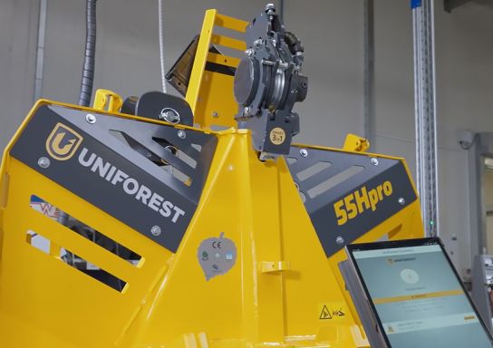 Premium winches production line and Uniforest Connect