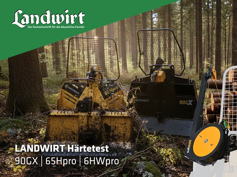 Uniforest achieves top rankings in the LANDWIRT Härtetest 2025/26