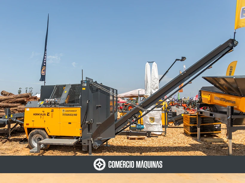 Uniforest in media: Comércio Máquinas