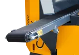 Feed-in conveyor belt
