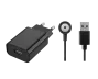 Carregador USB com cabo magnético