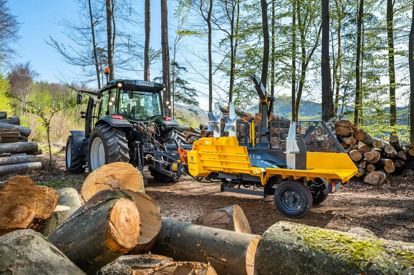 Vidéo: Nouveautés sur la fendeuse horizontale Magnum 32TR BoomSpeed